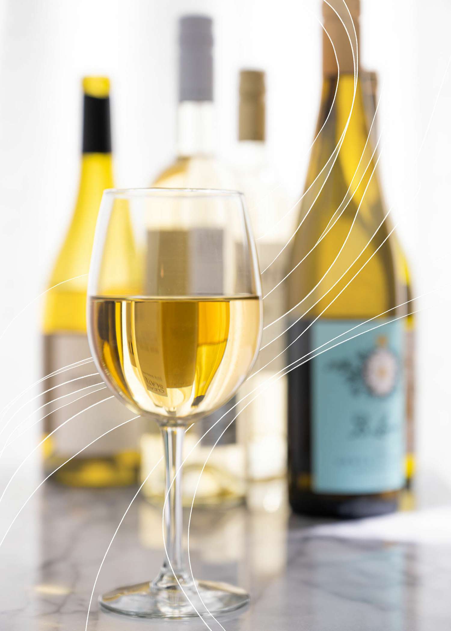 Glass of white wine