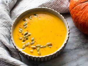 Creamy Pumpkin Soup with Smoked Paprika