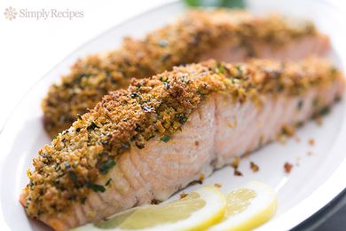 Panko-crusted Salmon
