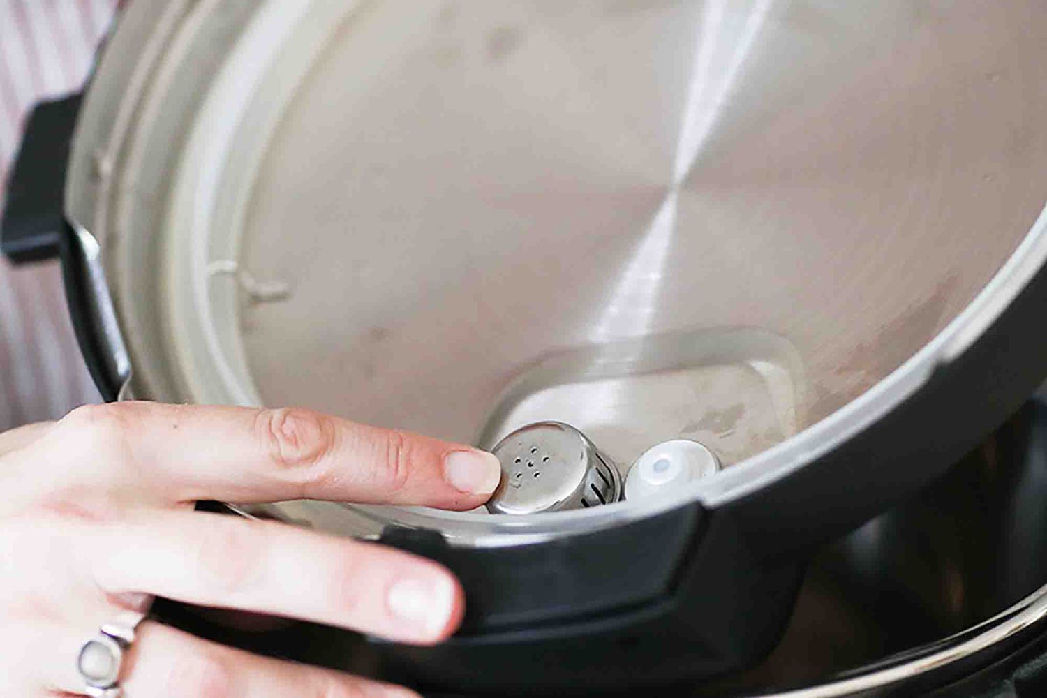 Guide to the Instant Pot - check the cage around the vent