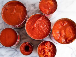 Canned tomato types