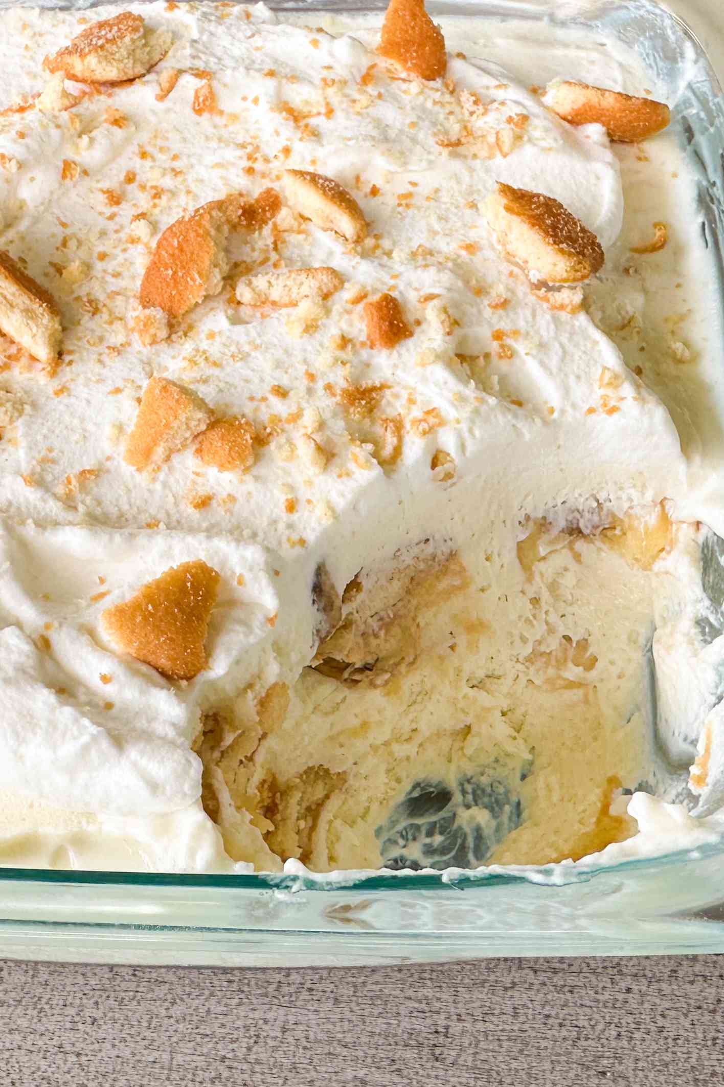 no cook banana pudding