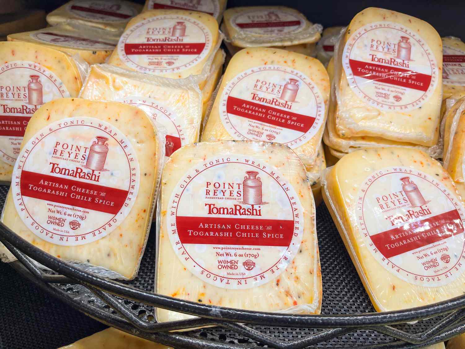 Trader Joe's Point Reyes TomaRashi Artisan Cheese