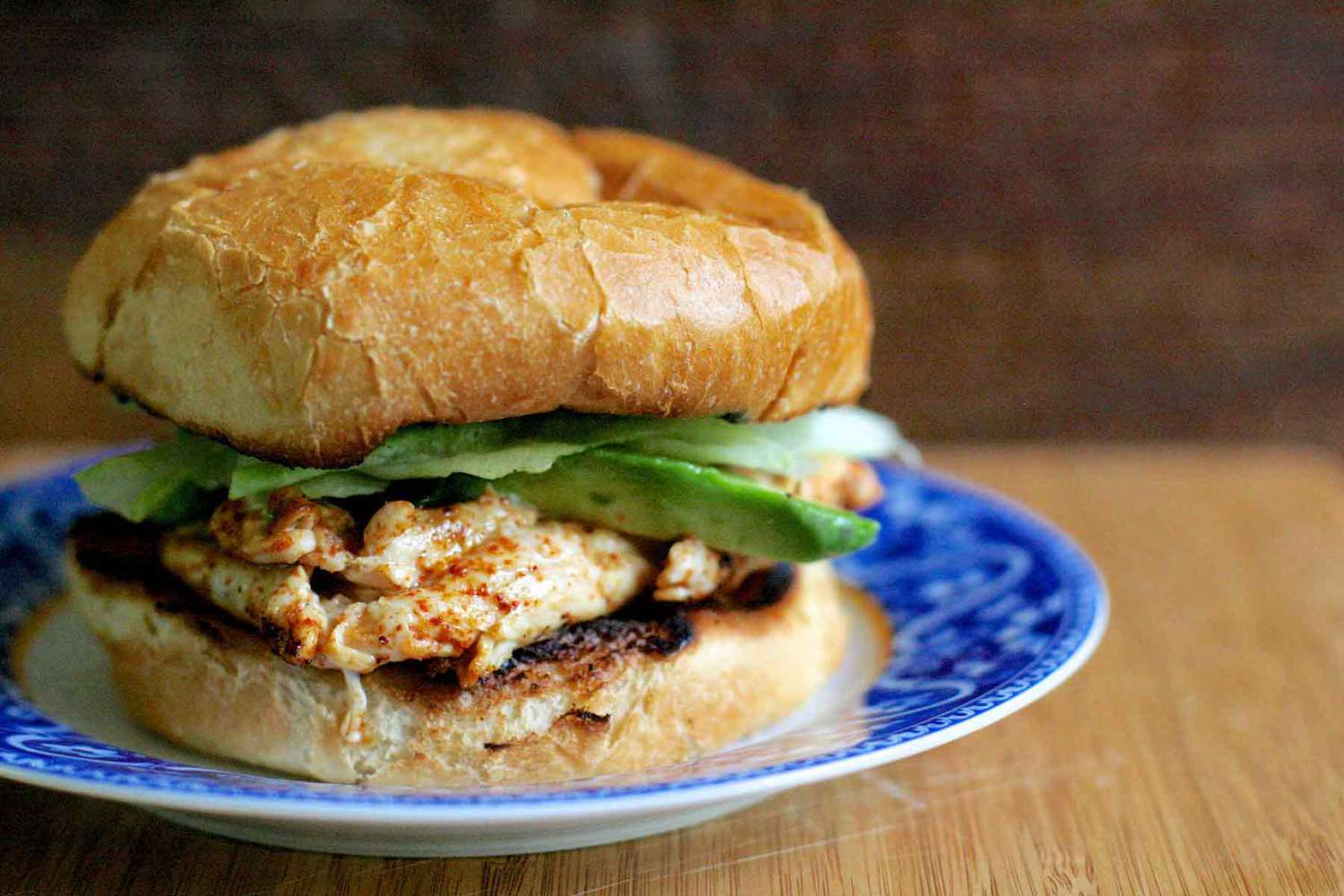 Chipotle Grilled Chicken with Avocado Sandwich