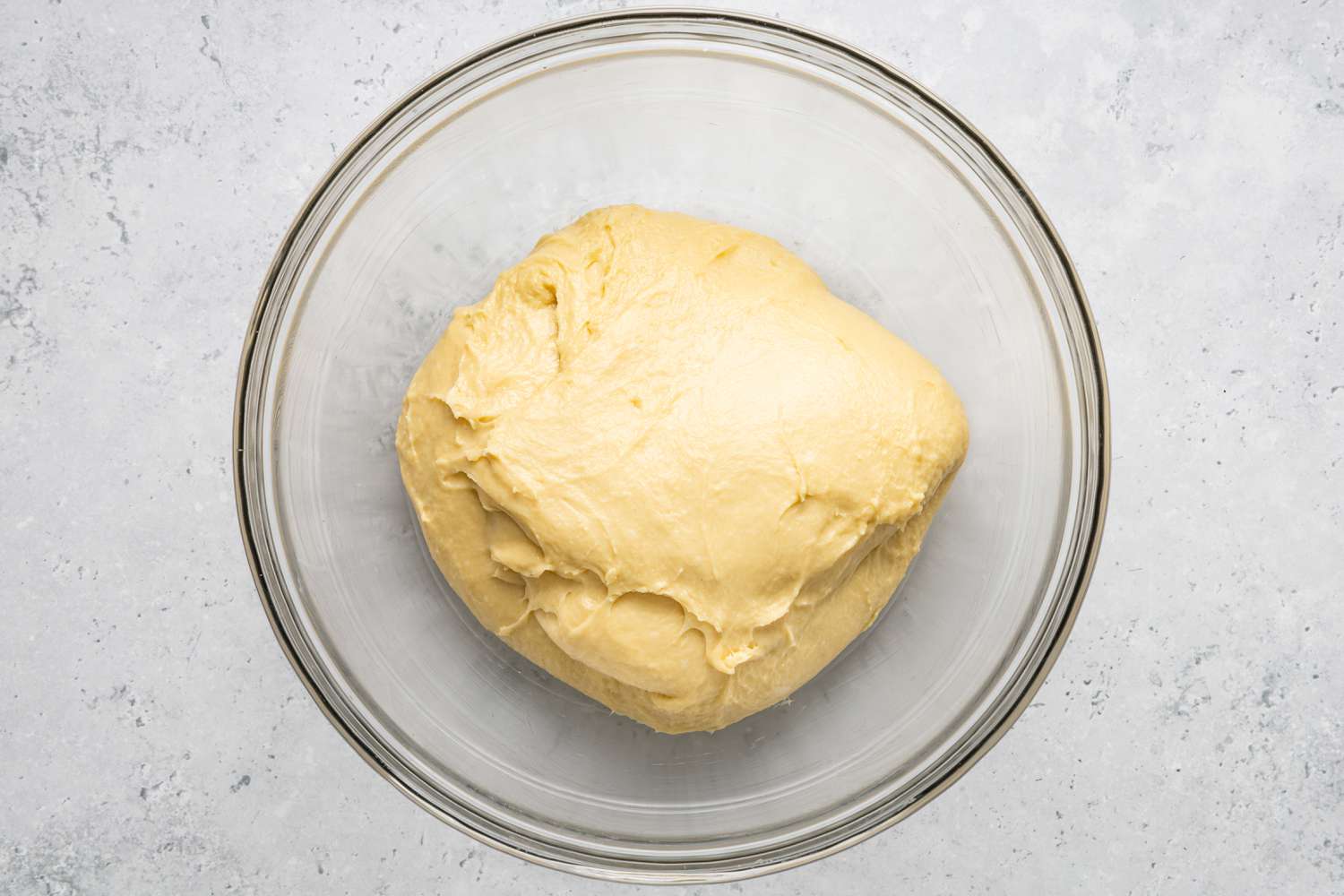 Doughnut Dough Proofing in a Bowl