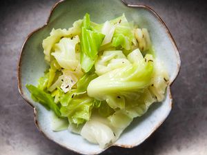 Buttered Cabbage with Caraway