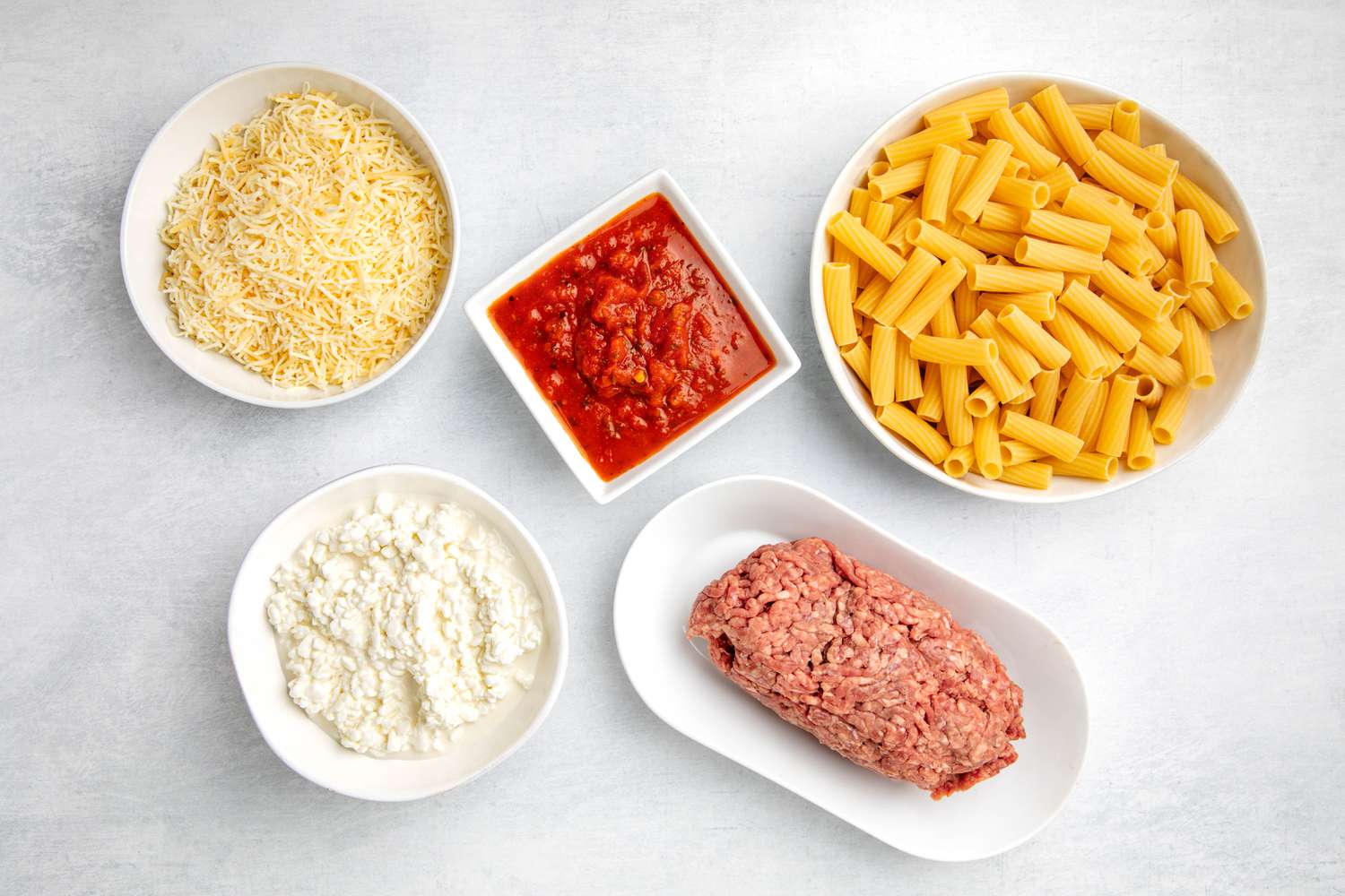 5 ingredients to make my family's pasta bake