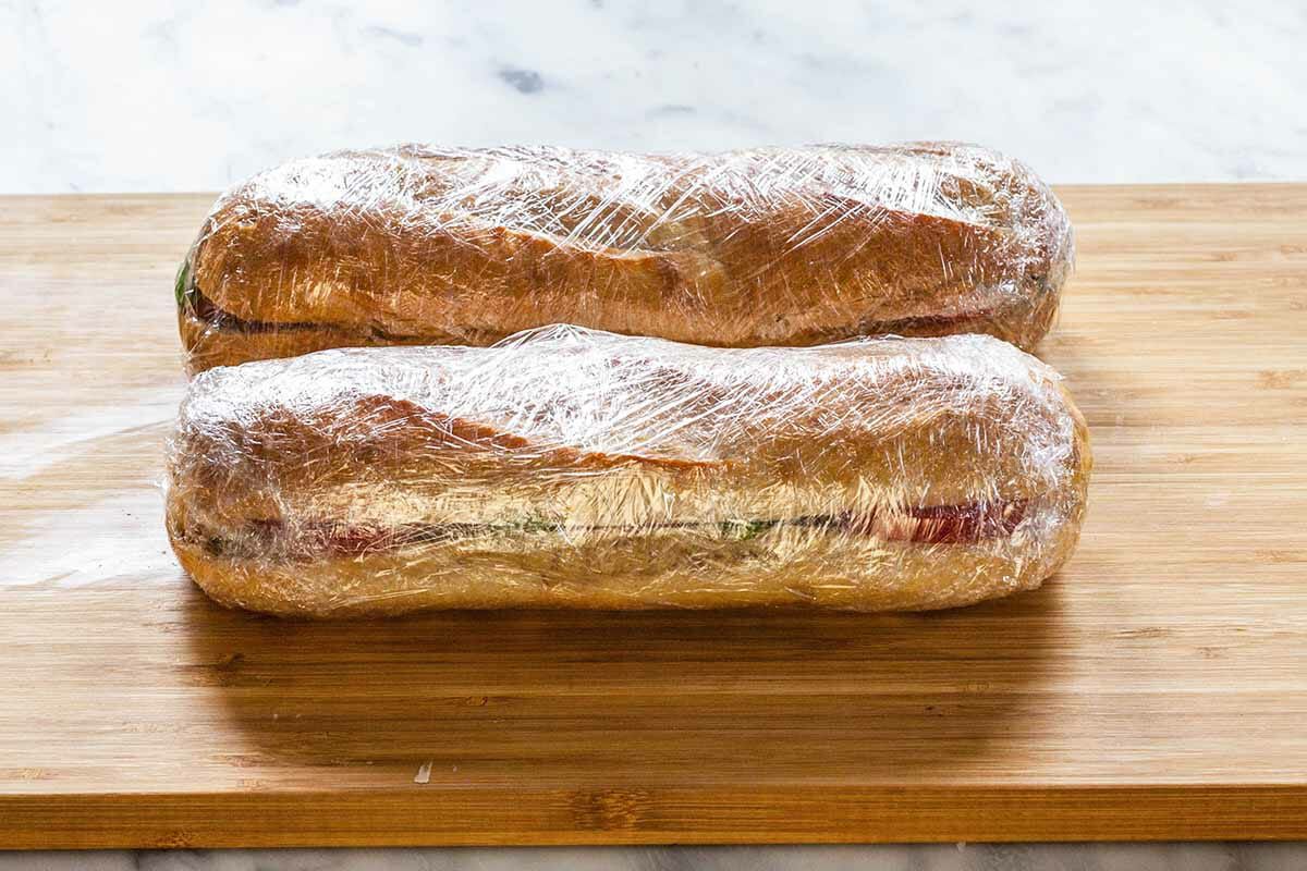 French tuna fish sandwich recipe wrap the sandwiches