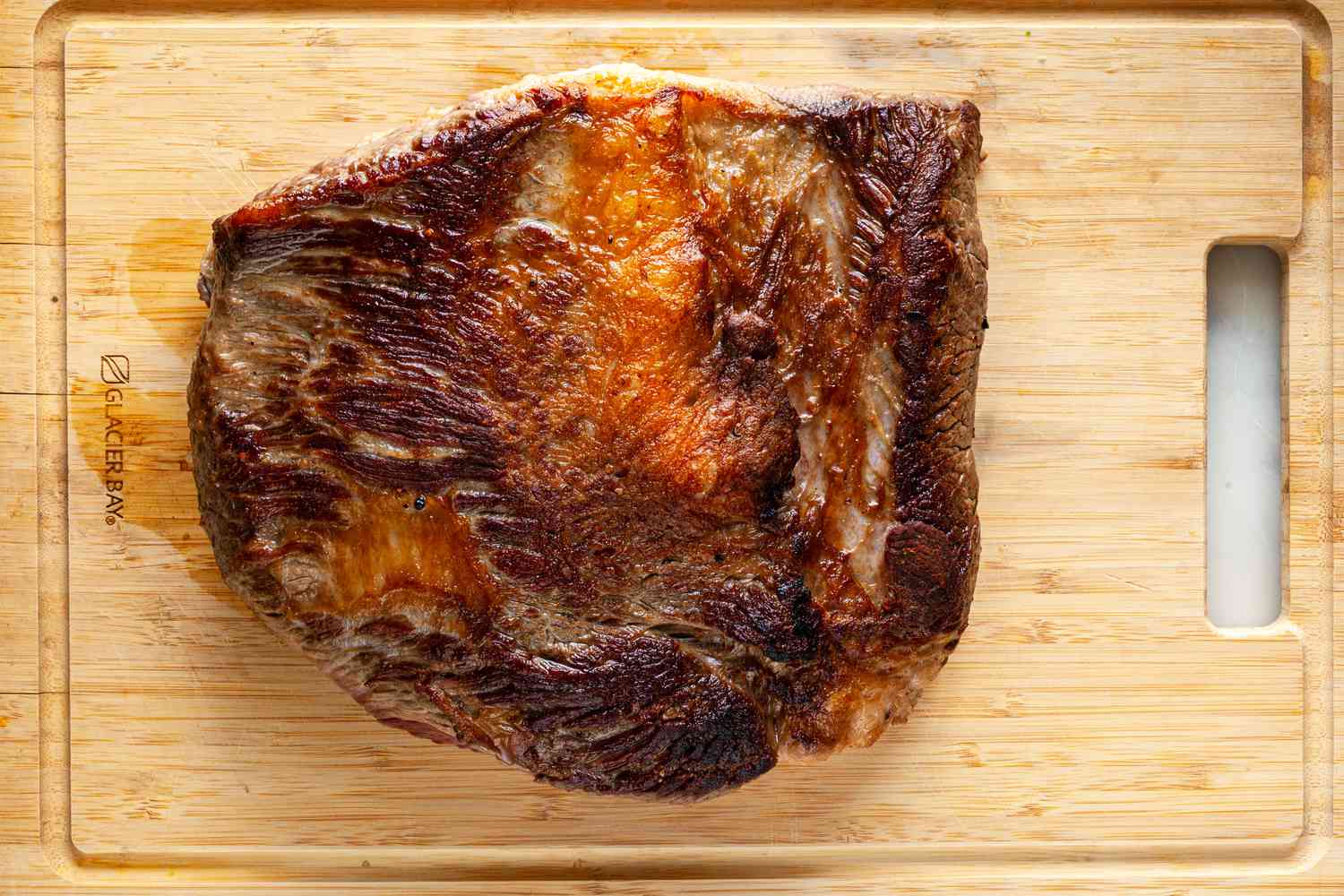 Jewish Brisket on a Cutting Board