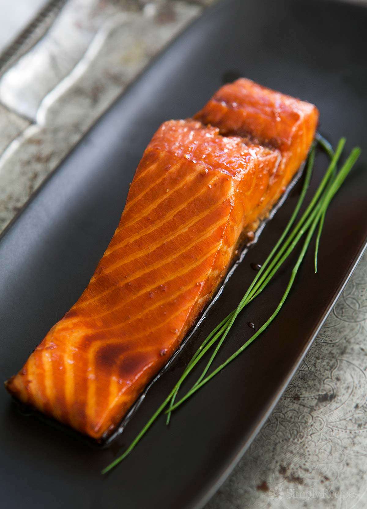 Sake Ginger Glazed Salmon