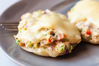 Cheesy Tuna Melt bake until the cheese melts