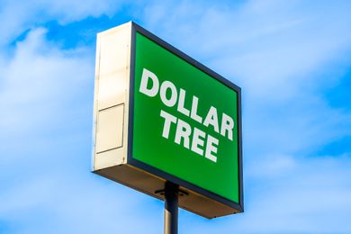 Dollar Tree sign is seen in Streator, Illinois, United States