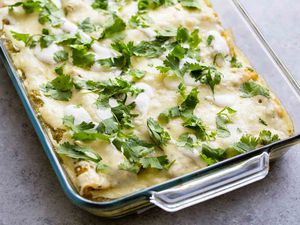Green Chile Enchiladas