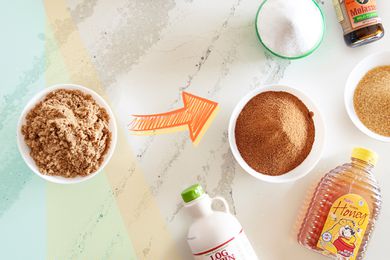Brown sugar substitutes