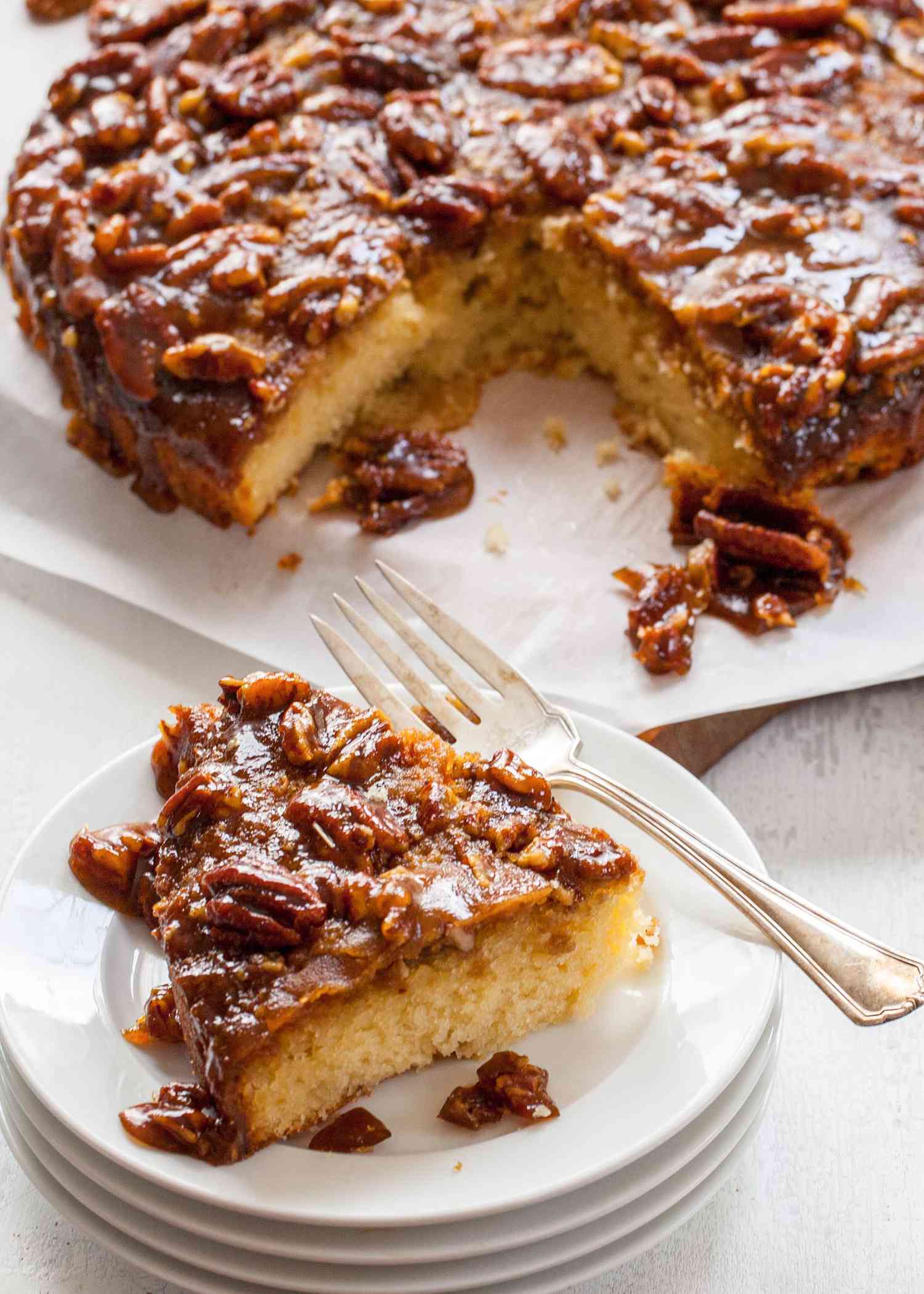 Salted Pecan Cake