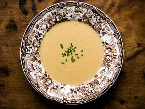 Potato Cheddar Guinness Soup