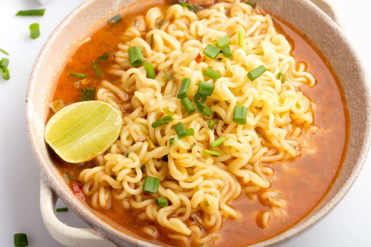 bowl of ramen noodle (with soup)