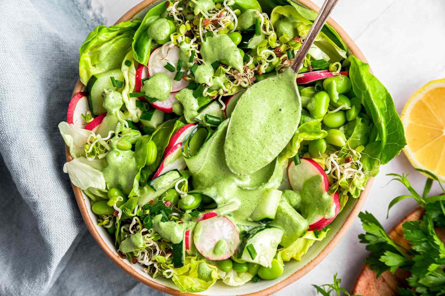 How to Make Green Goddess Dressing?