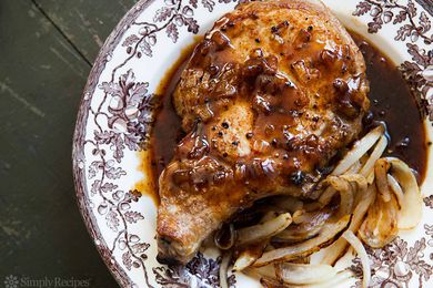 Vermont Maple Syrup Pork Chops