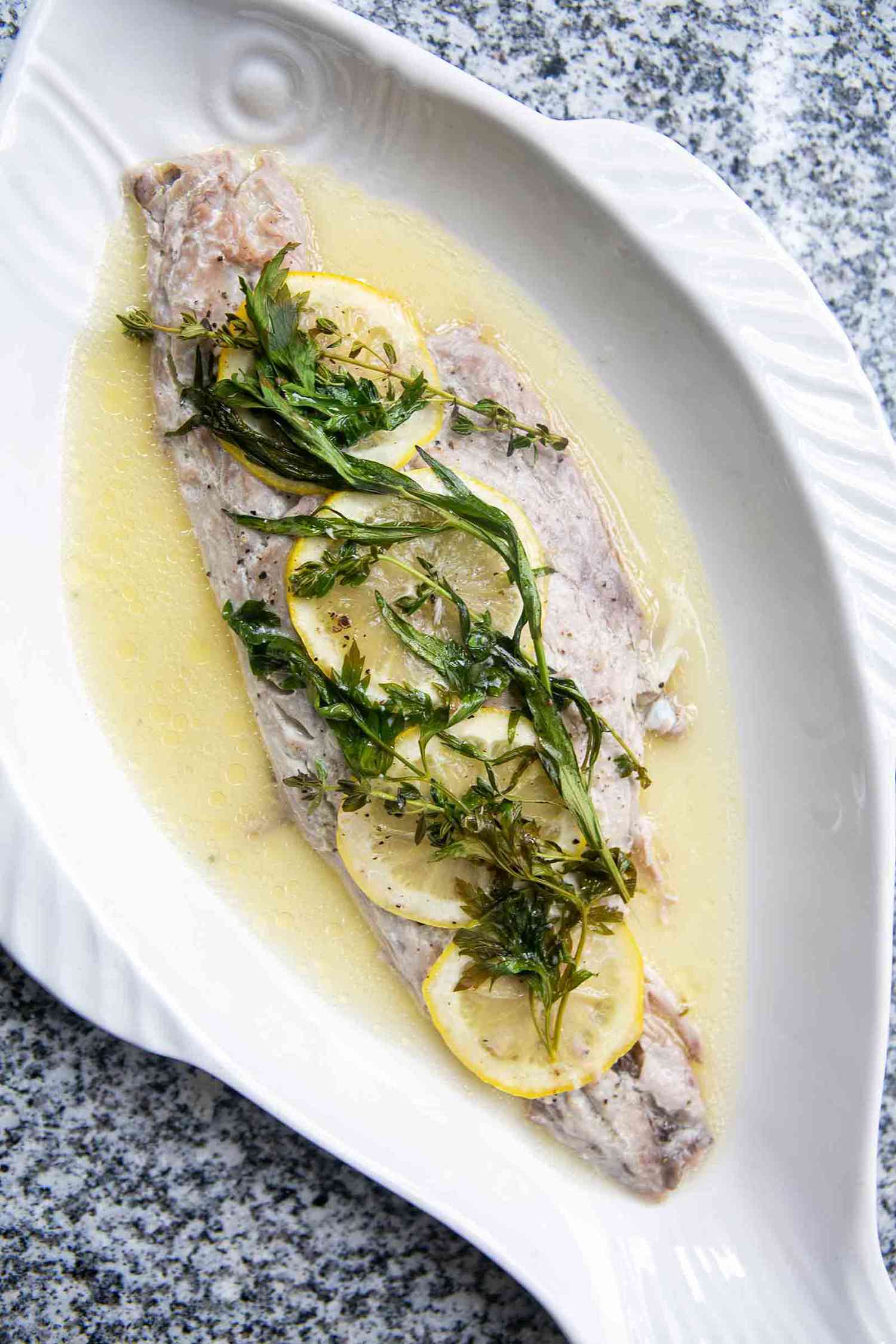 baked bluefish