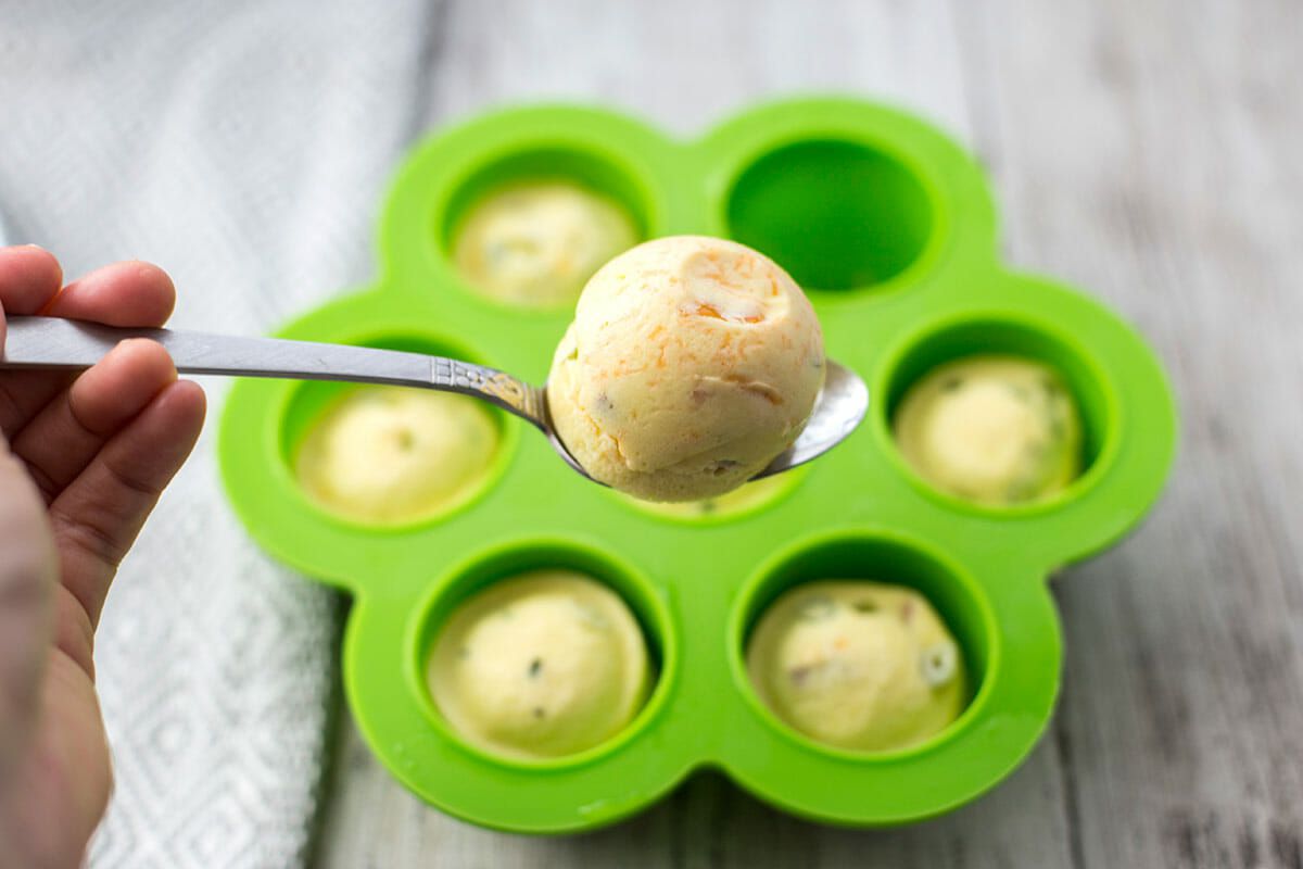 Copycat Starbucks Egg Bites remove the egg bites