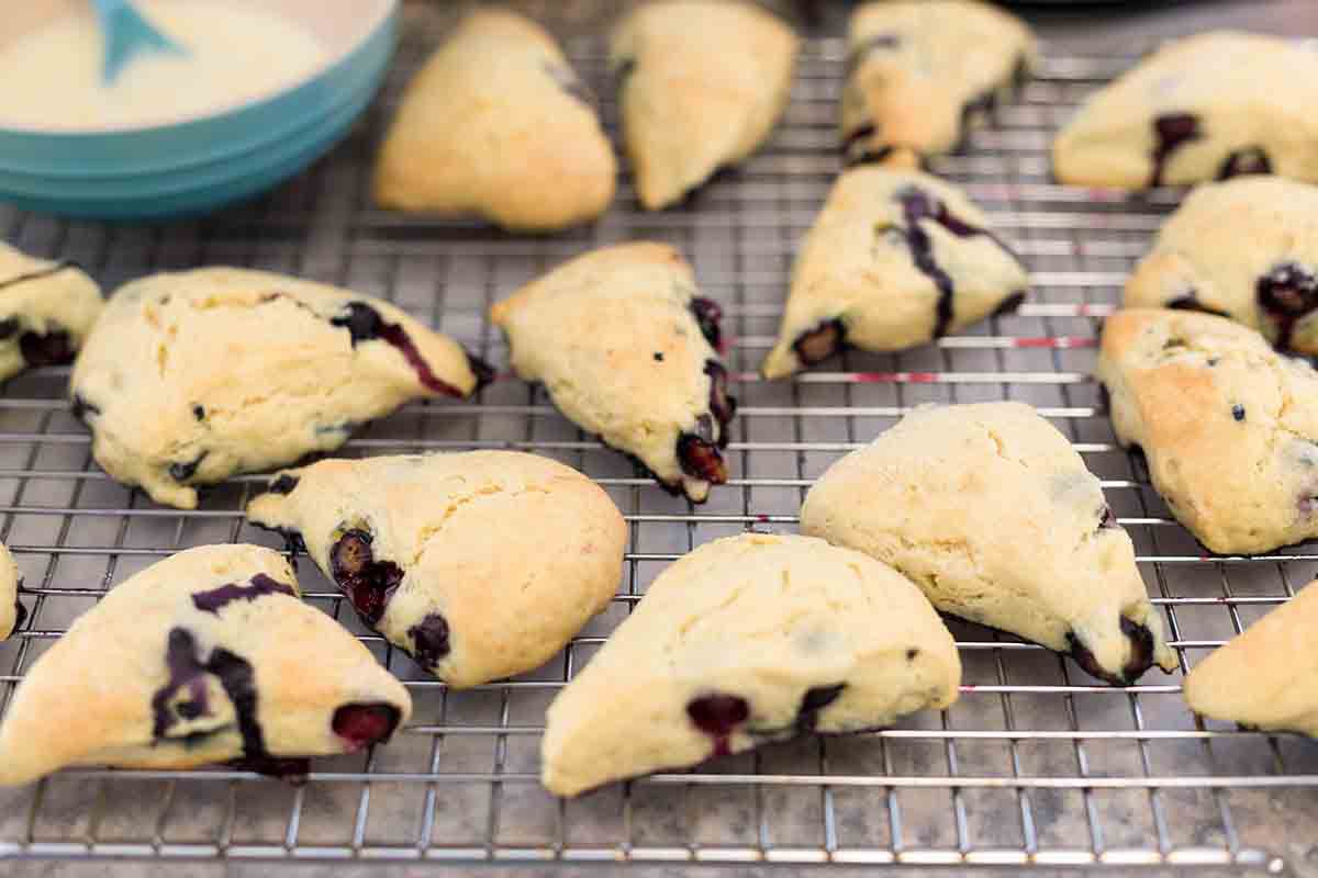 Lemon Blueberry Scones