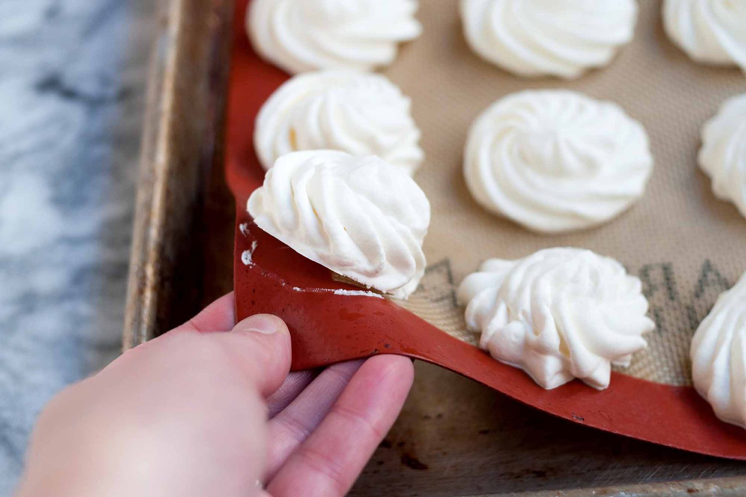 Freeze Leftover Whipped Cream