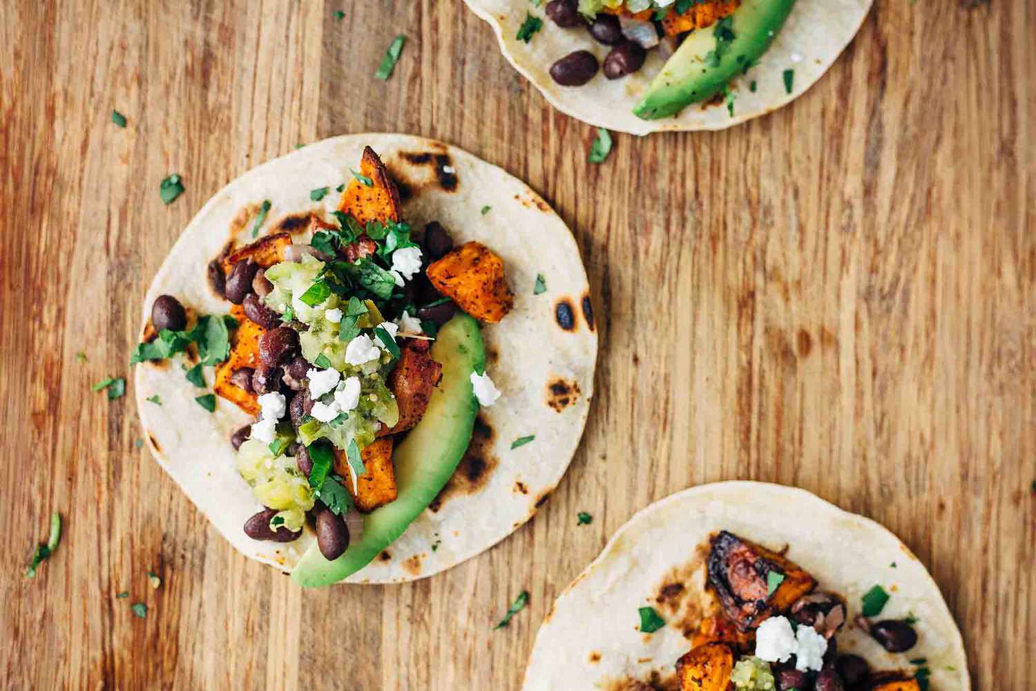 Sweet Potato and Black Bean Tacos