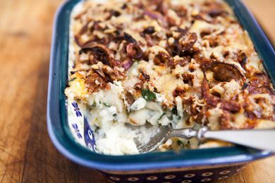 Potato Spinach Sausage Casserole