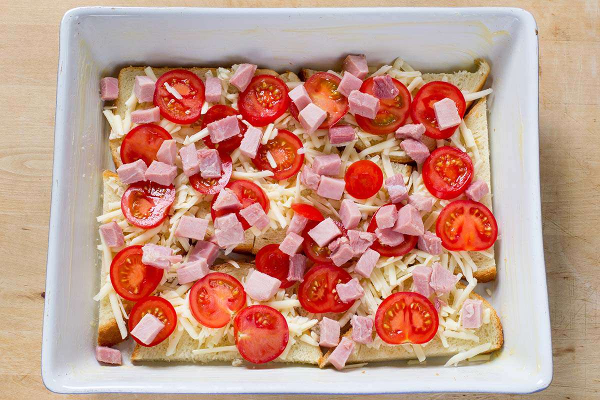 Ham and Cheese Breakfast Casserole