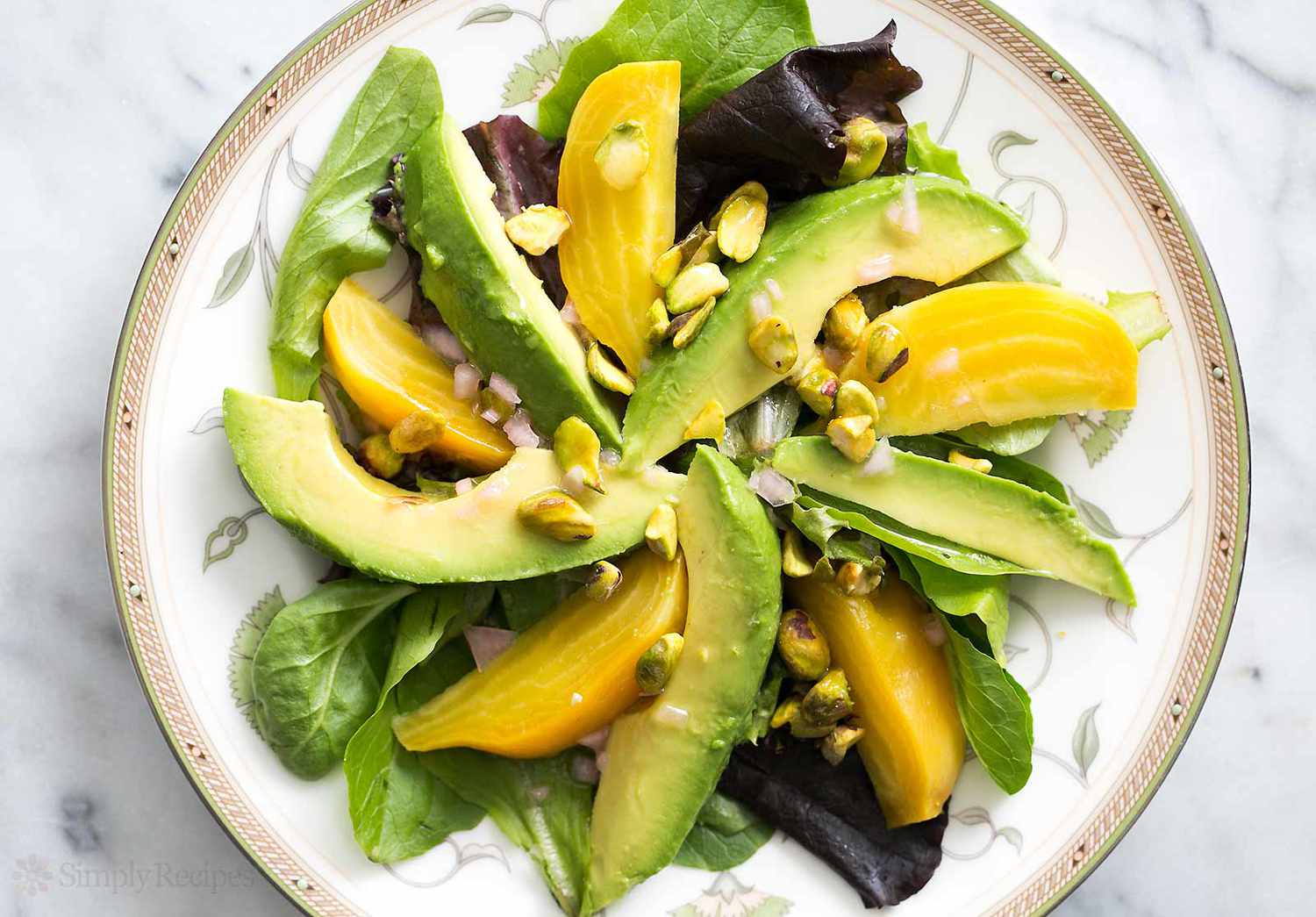 avocado and beat salad 