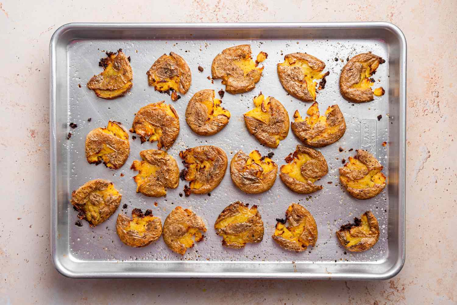 roasted smashed potatoes
