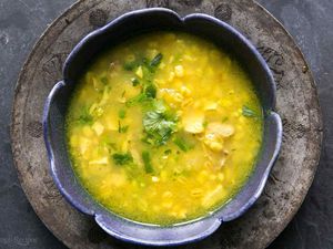 Turkey Soup with Lemon and Barley