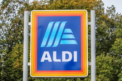 aldi store sign