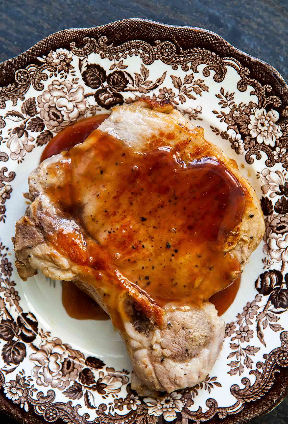 pork chops with sweet and sour sauce