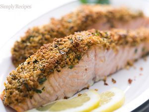 Panko-crusted Salmon