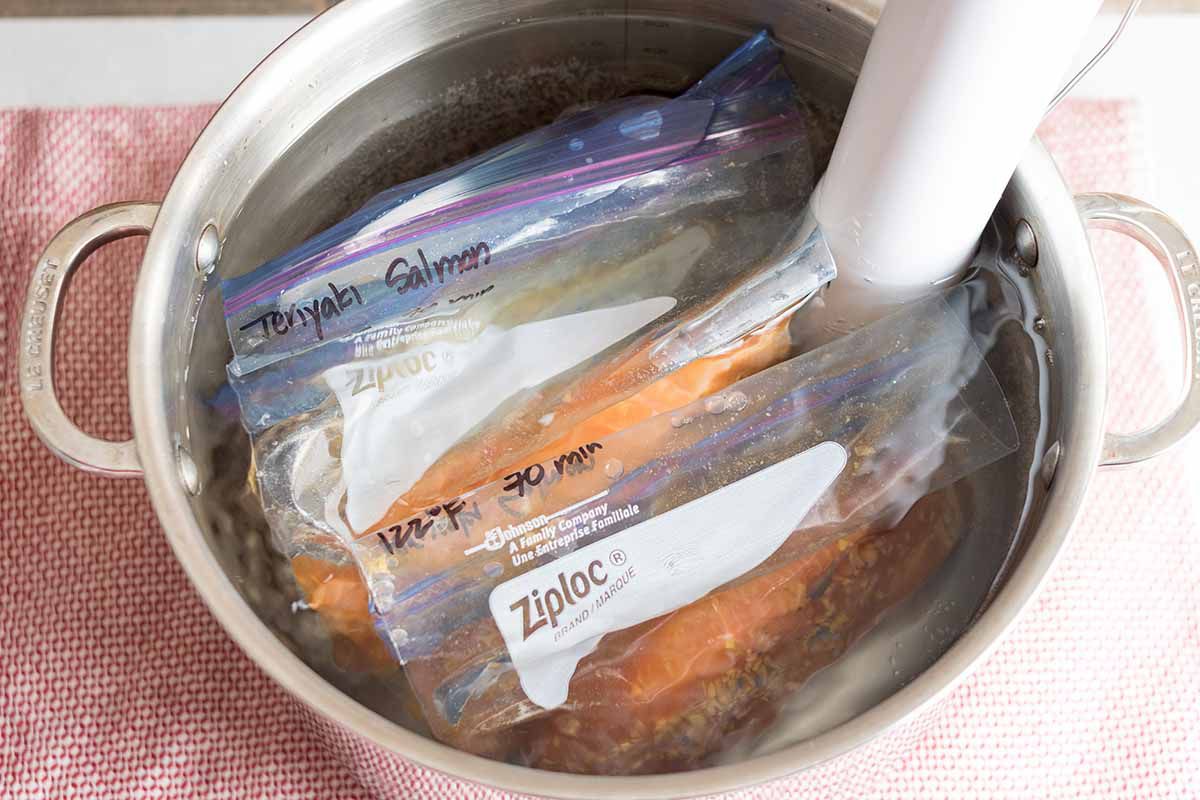 Sous Vide Teriyaki Salmon