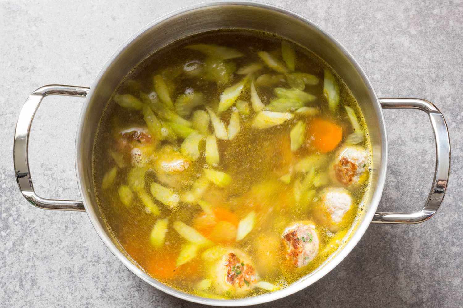 Turkey Meatball Soup