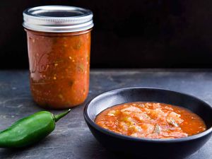 Canned Tomato Salsa