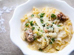 Italian Sausage Cabbage Stew