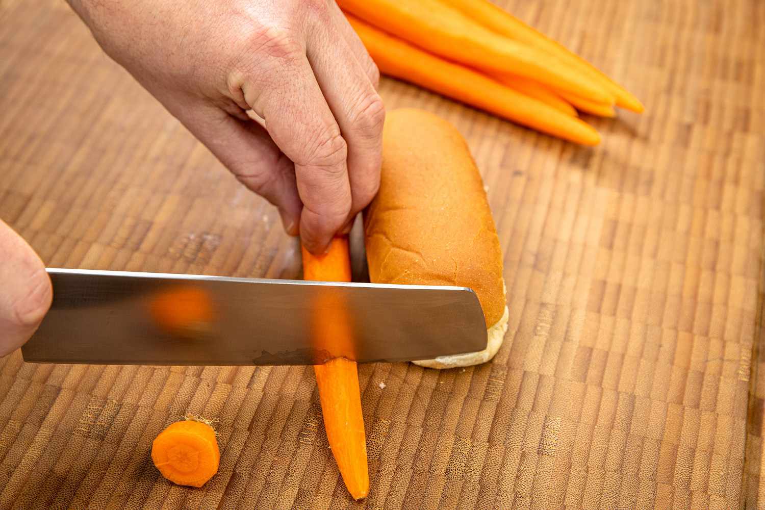 Grilled Carrot Dogs with BBQ Mustard Paste