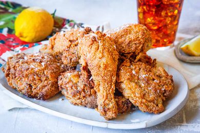 Oven fried chicken