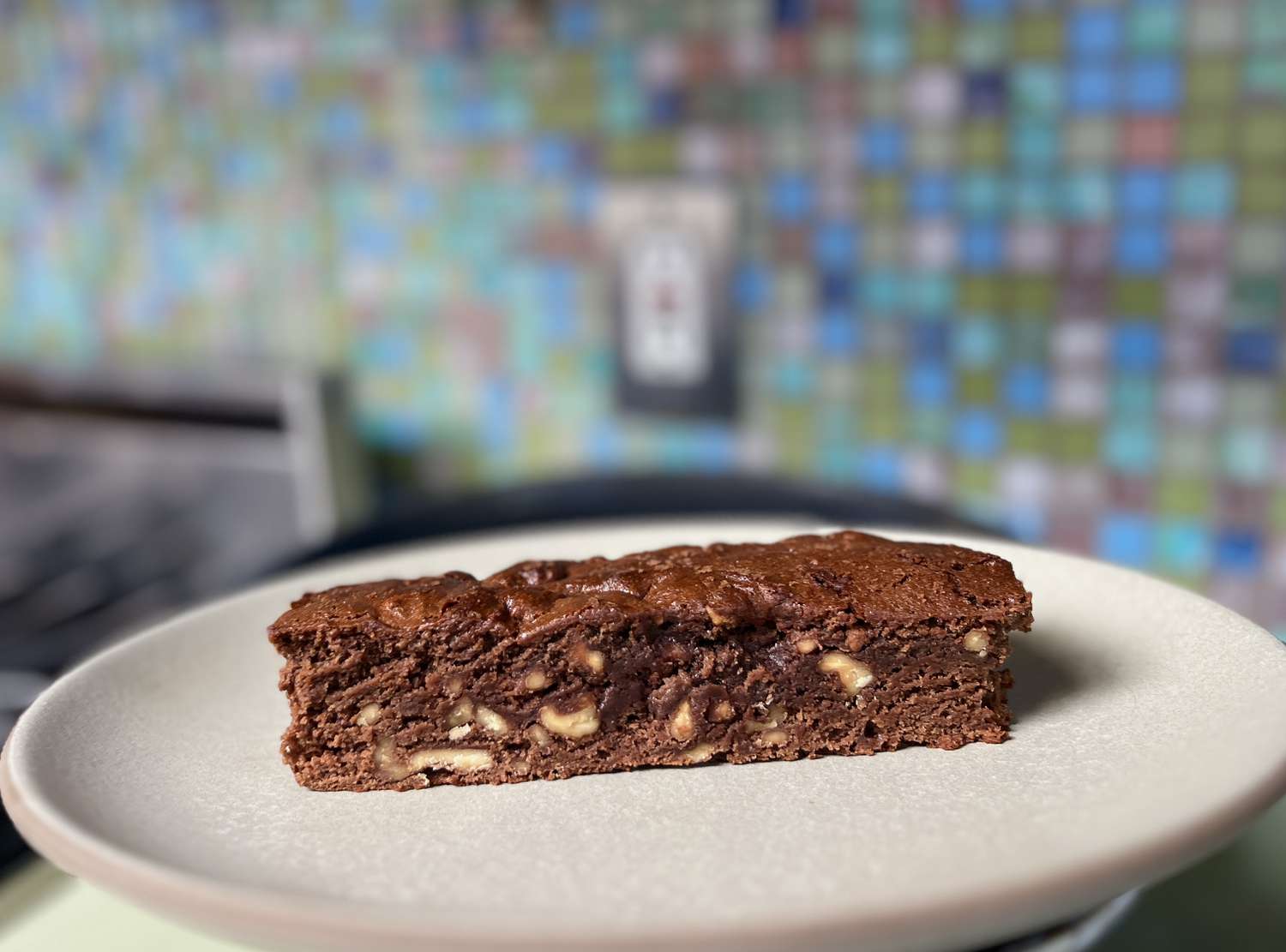 Brownies on a plate