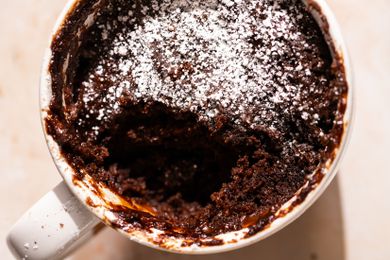 Dandelion chocolate cake