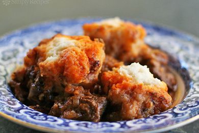 Beef Goulash with Dumplings