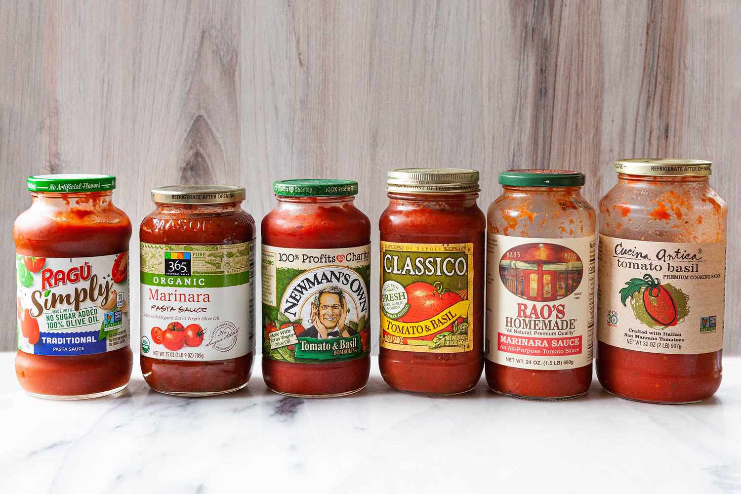 Jarred sauces 