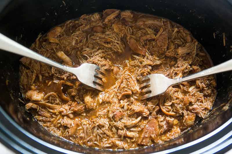 how to shred taco meat