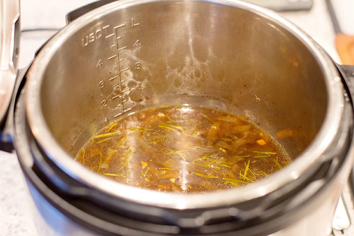 add the liquid back into the pot and simmer to make a gravy for pot roast