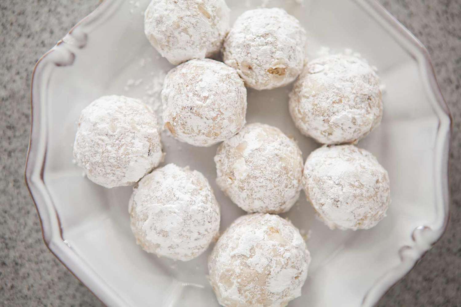Walnut Snowball Cookies