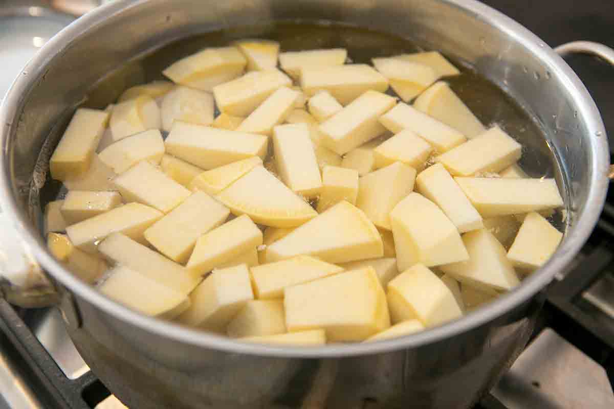 boiling rutabaga